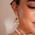 Gold plated kundan choker necklace set