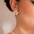 Gold plated kundan choker necklace set
