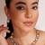 Gold plated zircon necklace set