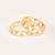 Gold plated green stone kundan bangles