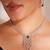 Silver plated necklace set