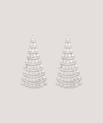 Silver plated dangler earrings 2