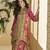  Multicolor Crepe Hand Mirror Work Co-ord Set