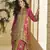  Multicolor Crepe Hand Mirror Work Co-ord Set