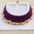 Pink handloom fabric jewelery