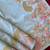 Sky pure loom tussar with all over forest style hand embroidery