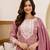 women's pure cotton embroidery work printed kurta pant with dupatta set