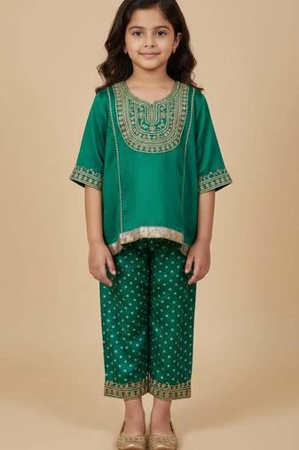 Modal satin a line anarkali with salwar