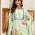 women's pure cotton chikankari embroidery work printed kurta pant with dupatta set