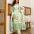 women's pure cotton chikankari embroidery work printed kurta pant with dupatta set