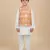 Silk & cotton satin kurta pyjama jacket