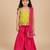 Silk top & sharara