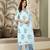 women's pure cotton floral printed kurta pant with dupatta set