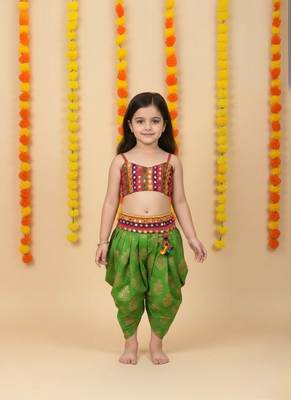 marron orange Girls's indowestern dhoti suit,salwar suit sets 1