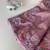 Pink crush silk saree with all over embroidery design and cut work design