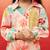 Vastramay girls' cream cotton kurta with palazzo set - navratri collection