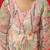 Vastramay girls' beige cotton kurta with pyjama set - navratri special