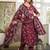 dark maroon Kurta Set with Dupatta