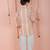 cotton full sleeves stripe kurta and pyjama- orange