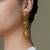 Gold plated earrings