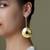 Gold plated earrings