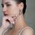 Gold plated kundan earrings