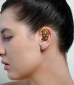 Gold plated ear cuffs