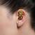 Gold plated ear cuffs