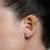 Gold plated ear cuffs