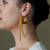 Gold plated earrings