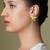 Gold plated earrings