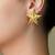 Gold plated earrings