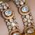 Gold plated kundan bangles