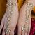 Gold plated kundan haath phool
