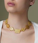 Gold plated necklace