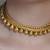 Gold plated necklace