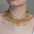 Gold plated necklace
