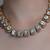 Gold plated kundan necklace set
