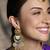 Gold plated kundan multicolor earrings
