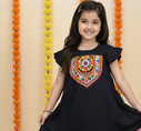 Aglare girls's cotton,palazzo set sets for girls suite,girls suit salwar,palazzo set black