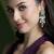 Gold plated kundan earrings