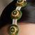 Gold plated kundan maang tikka