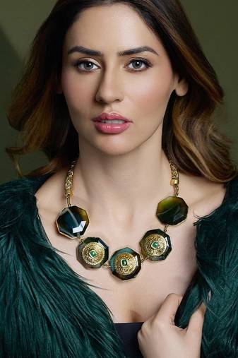 Gold plated necklace