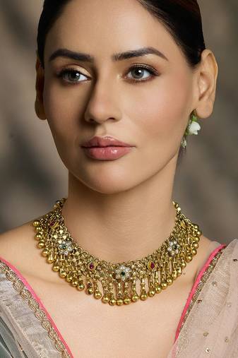 Gold plated necklace