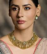 Gold plated necklace