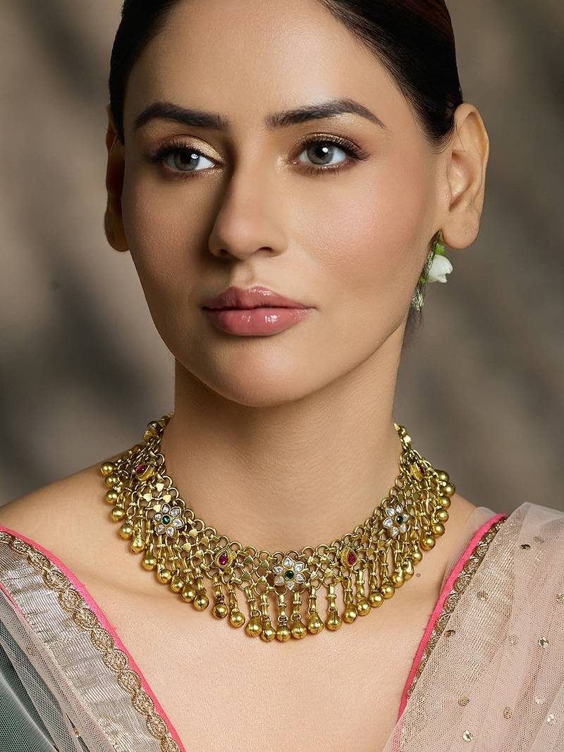 Gold plated necklace