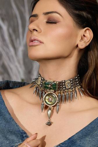 Gold plated necklace