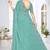 Sky blue color resham sequence codding work crunchy silk saree with blouse