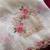 White paper silk Blend crush saree with Swarovski work on the buttas n cutwork border