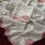White crush silk Blend saree with all over embroidery design and cut work design